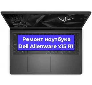Чистка от пыли и замена термопасты на ноутбуке Dell Alienware x15 R1 в Екатеринбурге